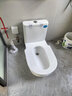 星雨洁 台式蹲便器 坐便器马桶改蹲坑免砌台安装陶瓷水箱一体防臭大便器 300坑距存水弯款带喷枪（自己安装） 实拍图