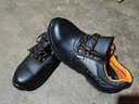 赛维纳劳保鞋男夏季透气型钢包头防砸防穿刺电工绝缘安全鞋 C款防砸防刺穿钢包头钢板鞋 42 实拍图