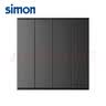 西蒙（SIMON）开关插座 纯平大板E6系列荧光灰色 家用86型暗装墙壁电源面板五孔 四开单控开关 实拍图