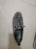沙驰男鞋秋冬季男士运动休闲鞋软底黑色商务板鞋百搭透气帆布鞋潮鞋子 灰色 42 【皮鞋码】 实拍图