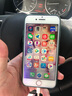 筑鼎 苹果8plus手机壳iphone7 se2 6splus玻璃镜面超薄全包防摔男女款液态硅胶网红 苹果7/8/SE2【奶奶灰】 实拍图
