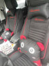 布兰特 汽车座套全包布艺座垫仿亚麻坐垫四季通用座椅套垫卡通座包五座 A31神秘黑-卡通版 实拍图