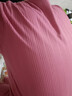 依曼安睡衣女春秋棉长袖长裤家居服时尚翻领套装可外穿加大码女士睡衣 玫瑰红1923 XL （120-140）斤 实拍图