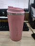 厨匠咖啡杯保温杯便携水杯随行杯创意杯子男女办公室茶杯饮水杯保温杯 可爱粉-大号510ml+咖啡勺 实拍图