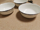 煜乾 碗米饭碗面碗汤碗陶瓷景德镇骨瓷大号青花瓷家用健康环保釉中彩 8英寸 大汤碗 实拍图