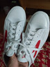 上海回力男鞋帆布鞋男经典款透气跑步鞋运动鞋女球鞋休闲鞋小白鞋 WB-1白红 39偏大 实拍图