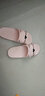 惠夫人亲子拖鞋女夏季一家三口浴室防滑室内情侣儿童洗澡漏水凉拖鞋男士 小猫咪 粉色 38-39码（适合37-38码穿） 实拍图