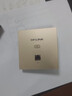 普联（TP-LINK） 全屋wifi 无线ap面板套装 全千兆5G频段家用86型poe供电墙壁路由器 4个1200M金色+5口PoE路由器(家庭版) 实拍图