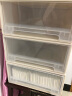 久梨沙收纳箱抽屉式衣服透明整理箱家用衣物储物柜子衣柜塑料内衣收纳盒 加厚加大号单个装( 47*44*21cm) 实拍图