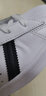 阿迪达斯 （adidas）三叶草女鞋 2025新款运动鞋轻便透气休闲鞋潮流小白鞋子女 亮白/浅蓝/时尚/热销款 36.5 实拍图