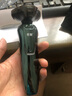 索爱电动剃须刀男士刮胡刀多功能理容套全身水洗胡须刀送男友生日礼物礼盒干湿两用 S690墨绿色标配+收纳袋普通装 实拍图