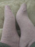 浪莎羊毛袜子女士秋冬季加厚保暖加绒中筒袜冬天女袜长筒兔羊毛袜 兔羊毛女袜-6双装 实拍图
