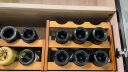 奕居红酒架摆件酒架实木客厅放葡萄酒架子家用酒瓶架现代简约 2层6瓶红酒架 实拍图