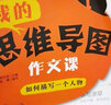 我的思维导图作文课 1-2年级小学生写作启蒙课 素材积累 一年级二年级优秀范文 方法技巧大全（套装全4册） 实拍图