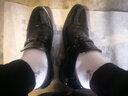 VGASISCOU 男士皮鞋商务正装男鞋中老年增高鞋内增高男鞋增高鞋6cm套脚皮鞋 黑色增高6CM 42 实拍图