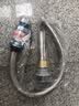 名荣洗脸盆下水管下水器带提篮落水器面盆洗手盆台盆洗手池带过滤可清洗翻板弹跳防臭排水管拖把池下水 弹跳+小提篮（带孔）+蓝色下水管 实拍图