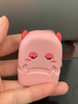 京未印社 刻章私人手写签名印章定刻签字个人手签章名字印章姓名定做儿童刻字签到盖章印订做自动按压 小怪兽(浅慕粉) 实拍图