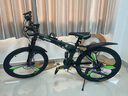 Jeep吉普自行车折叠山地车男女学生双减震碟刹越野变速公路车-战神 战神-绿色三刀一体轮 27速26寸(适合1.6-1.80m) 实拍图