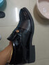 觅艳男士商务正装内增高皮鞋男透气韩版真皮休闲英伦男鞋子青年结婚鞋 黑色（增高款6CM） 42 实拍图