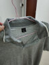 堡狮龙bossini男款夏季新品休闲速干凉感短袖Polo衫 7007花纱灰色 M 晒单实拍图