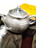泰光银楼 银茶壶999足银茶具百福银茶杯隔热银保温杯实用防烫公道杯烧水壶 心经1壶4杯套装约360克+鉴定证书 实拍图