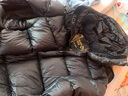 高梵黑金鹅绒服先锋2.0八格长款羽绒服男女同款冬季品牌情侣加厚外套 黑色【男女同款】 2XL 【170-180斤 匈牙利鹅绒328g】 实拍图