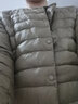 CARBINEER轻薄羽绒服男短款圆领内穿保暖修身内胆新品轻薄款 驼色 XL 实拍图