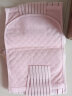 十月妈咪孕妇收腹带产后束缚带绑腹收腰塑身月子专用塑腹带三件套 粉色 XL 实拍图