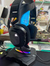 美商海盗船 (USCORSAIR) HS80 RGB  黑色 游戏耳机 /USB连接 杜比音效 麦克风 多平台支持 线控 实拍图