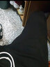 JACKTOMSLEE修身牛仔裤男士韩版小脚裤弹力潮男紧身裤铅笔裤新款纯黑色窄脚裤 黑色长裤加绒加厚 28(2尺1) 实拍图