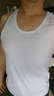 七匹狼背心男士工字纯棉夏季运动健身跨栏白色打底汗衫紧身t恤内衣背心 工字背心2件（白+灰） 2XL (推荐体重150-170斤) 实拍图