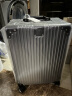 执古BM行李箱全铝镁合金拉杆箱密码小型飞机登机箱大容量铝框旅行箱 铁灰 20英寸【可登机，短途旅行出差】 实拍图