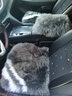 达令河汽车坐垫冬季纯羊毛澳洲皮毛一体加厚保暖长羊毛坐垫单个座椅垫套 Y75灰色（四件套） 实拍图