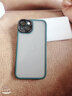 速舞 苹果16手机壳磨砂肤感金属镜框14promax男女款透明15Pro简约可磁吸13promax镜头全包12防摔保护套 【墨绿色】磨砂金属镜头圈 苹果14【6.1寸】 实拍图
