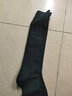 纽菲奥纳袜子女中筒袜女士小腿袜秋冬及膝长筒美腿袜日系简约风学生ins 纯黑色WZB393A 实拍图