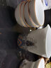 容山堂珐琅彩陶瓷盖碗三件套茶杯泡茶器功夫茶具整套便携茶具泡茶器全套 金丝珐琅彩整套茶具-四杯款 实拍图