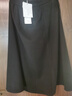 她享毛呢半身裙女职场穿搭伞裙中长款秋冬毛呢a字裙子摆裙T144B6004 实拍图