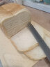 三能（sanneng） 不锈钢面包锯刀生日蛋糕西点锯齿刀土司切片三明治尖牙齿波浪齿 刃长25cmSN4802适合吐司面包 实拍图