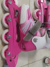 m-cro迈古儿童轮滑鞋micro溜冰鞋男女可调码滑轮旱冰鞋 X3粉色单鞋S码 实拍图