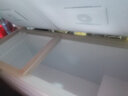 海尔（Haier）冰柜家用商用300升大容量冷藏冷冻冰箱冷柜 卧式冰柜冰箱冷藏柜深冷速冻雪柜 升级版/零下负-40度/减霜80% 369L 实拍图