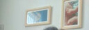 絮之家客厅实木照片墙餐厅相框组合创意相框墙壁画装饰画简约卧室相片墙 原木外框-浪漫爱琴海 实拍图