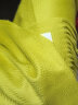 BLUE ERDOS鄂尔多斯100%山羊绒围巾披肩纯色简约百搭时尚礼物保暖流苏设计 竹叶黄 180*30 实拍图
