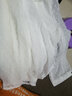 皮尔卡丹（pierre cardin）23年新款秋季长袖娃娃领雪纺衬衫女秋装新款女装修身显瘦长袖衬衣 白色 XL 【建议115-125斤穿】 实拍图