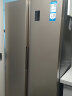 海尔（Haier）480升风冷无霜对开门双开门超大容量超薄家用电冰箱嵌入式门双变频金色BCD-480WBPT以旧换新 实拍图