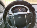 启韵 冬季纯羊毛汽车方向盘套可爱保暖短毛绒车把套皮毛一体冬天通用 碳灰色整皮羊毛把套 实拍图