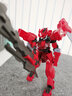 万代（BANDAI） HG 铁血高达1 拼装模型玩具 14cm HG020 红月钢 实拍图