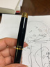 英雄（HERO）钢笔 学生练字国庆节男女礼盒套装生日钢笔礼盒可定制刻字签字笔F尖 7006 黑色金夹 简装 实拍图