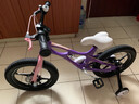 优贝（RoyalBaby）儿童自行车单车脚踏车4-6-12岁童车男女山地镁合金星际飞车 梦幻紫 16寸/英寸（全包链罩） 实拍图