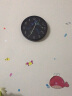摩门 （Momen）挂钟现代创意钟表卧室客厅石英钟时钟挂表14英寸黑框欧式简约 HD0052 实拍图