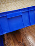 和一可塑 塑料零件盒 五金工具盒 平口物料元件盒螺丝配件箱收纳 长方形周转箱 工具箱套装电子元器盒 蓝色 3号520*350*150 实拍图